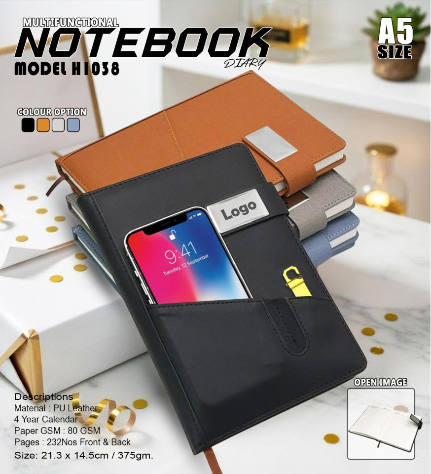 Multi-functional Office Diary with Custom Branding