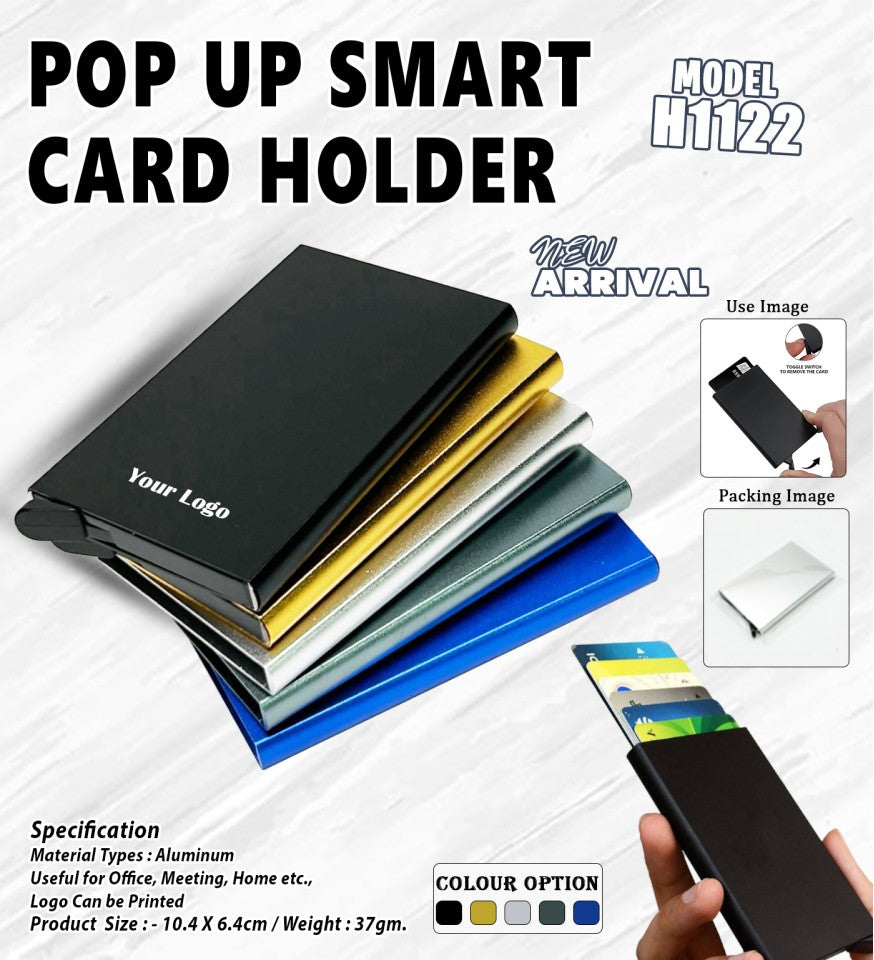 POP UP SMART CARD HOLDER