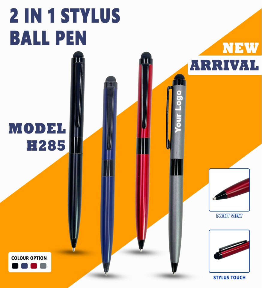 2 IN 1 Stylus Ball Pen