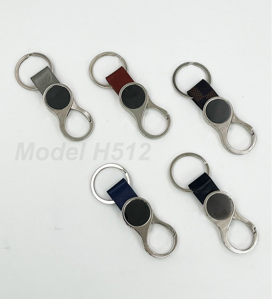Metal Hook Key-chain with PU Strap