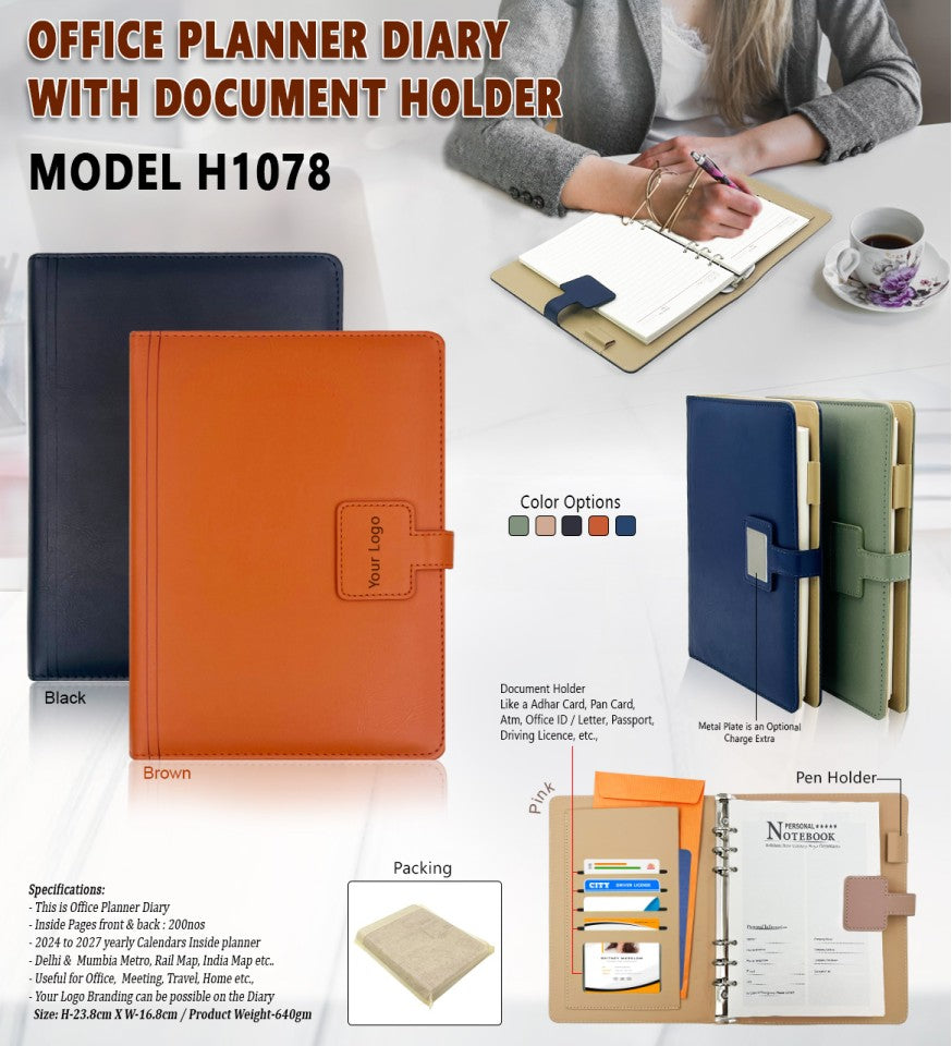 Office Planner Diary