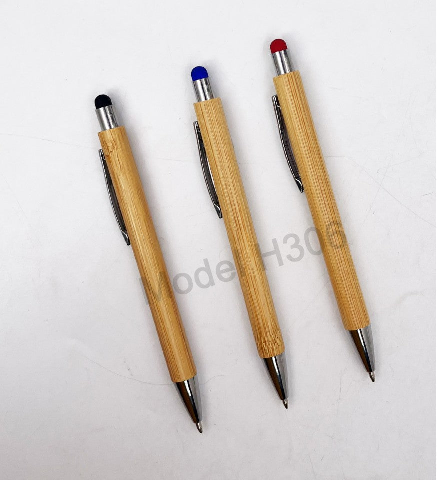 2 in 1 Wooden Ball Pen
