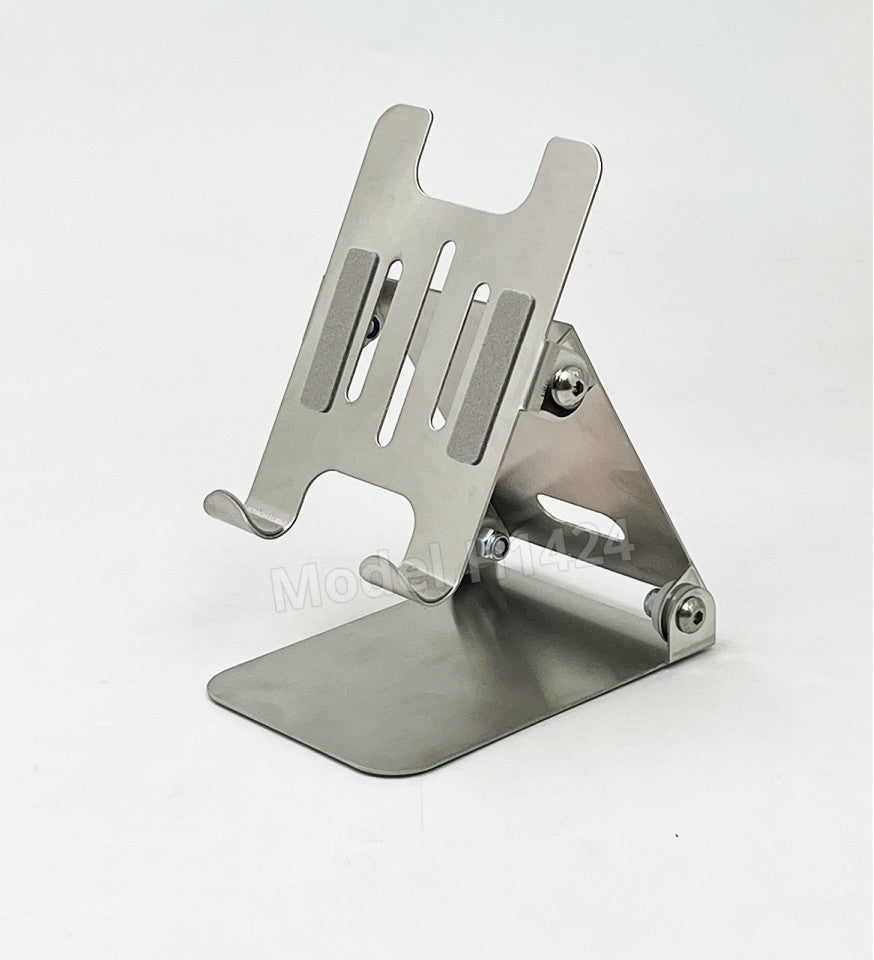 Multi Angles Metal Mobile Stand - Silver